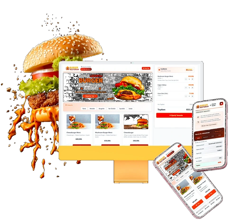 White label online ordering on desktop and mobile